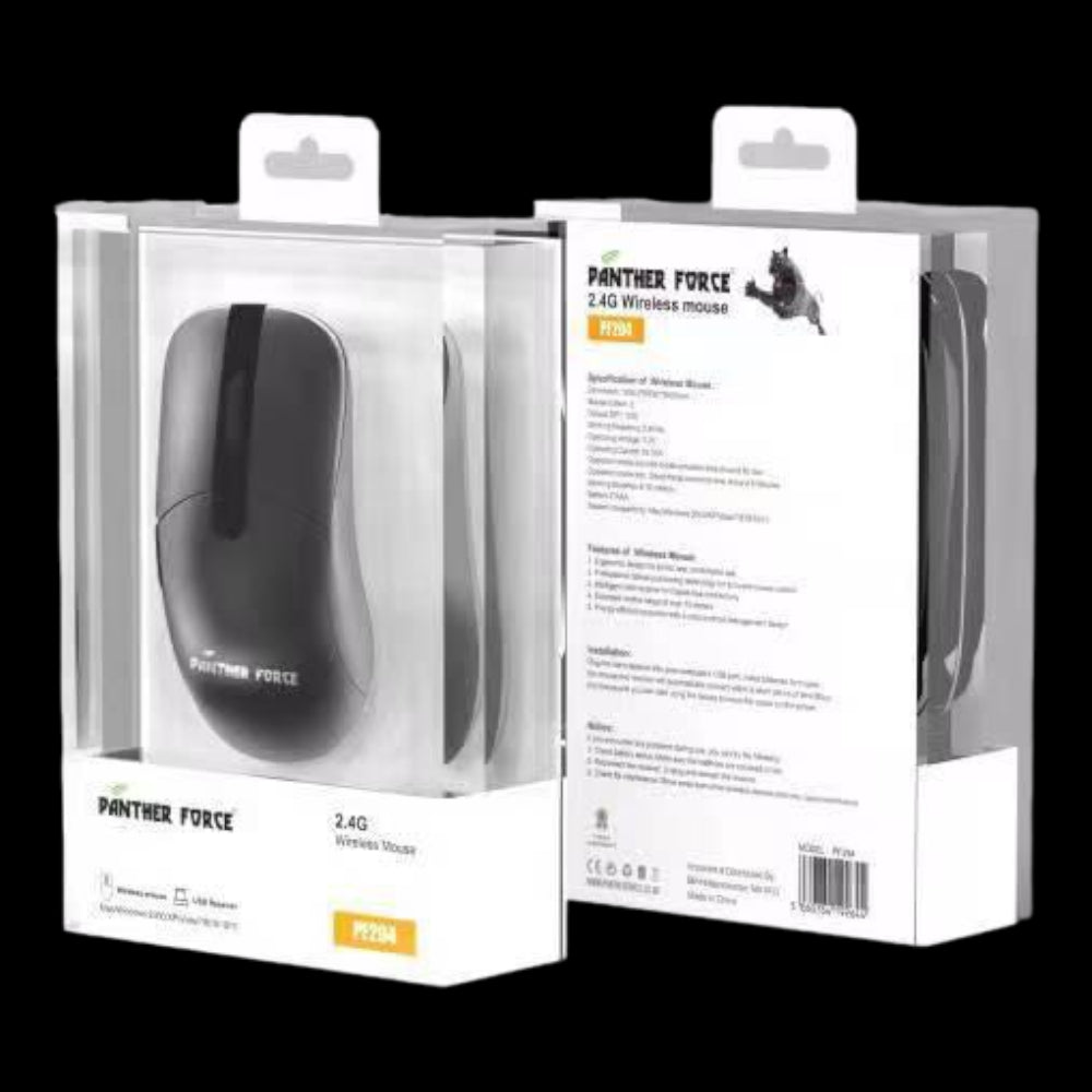 Panther Force 2.4G Wireless Mouse Black/White - PF294