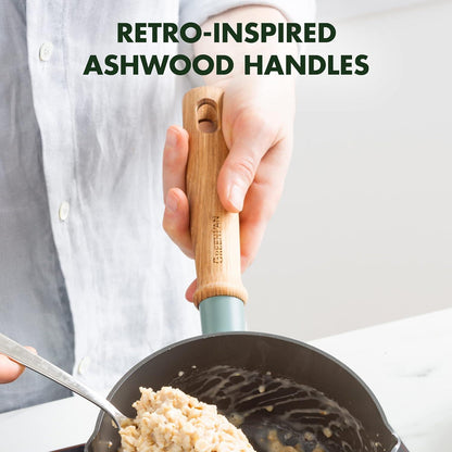 GreenPan Mayflower Healthy Ceramic Non-Stick 9-Piece Cookware Pots and Pans Set