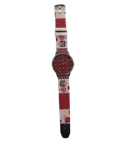 Relda Ladies Analogue Silicone Strap Watch RELLDS Available Multiple Colour