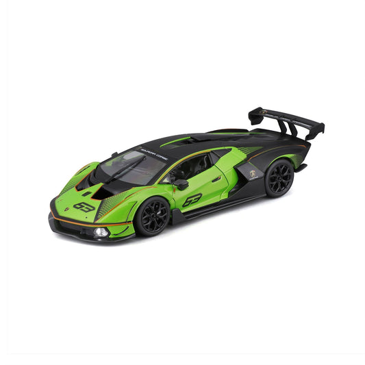 1:24 Lamborghini Essenza Scv12 Squadra Corse #63 Green  - Diecast Model car Collectables