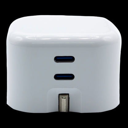 Panther Force 45W Folding Plug (2× USB-C Ports) – Fast Charging
