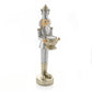 Nutcracker Candle Holder - Gold 30cm