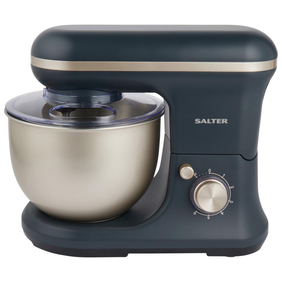 Salter 1200W Marino Stand Mixer, 6 Speed Settings, Stainless Steel Bowl