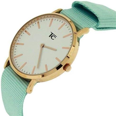 Tom Carter Basic Mens Ladies Coral 45mm Nylon Strap Watch Available Multiple Colour - CLEARANCE NEEDS RE-BATTERY