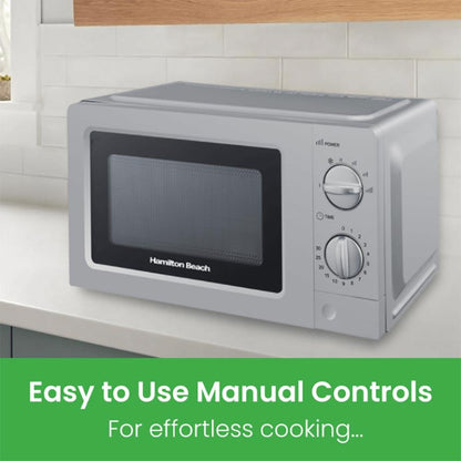 Hamilton Beach Microwave 700W 20 Litre Silver HB70T20S