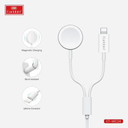 Earldom 2-In-1 Magnetic Wireless Charging