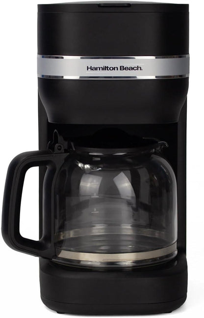 Hamilton Beach Ella 1.5L Filter Coffee Machine Matte Black