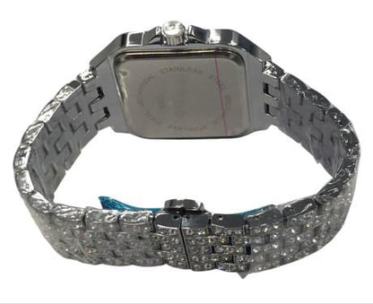 NY London KDW Mens Fashion Bling Assorted Watch Dated Square Dial Bracelet Watch Available Multi Colour