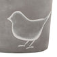 Hestia Bird Silhouette Planter with Plant 10cm Diameter