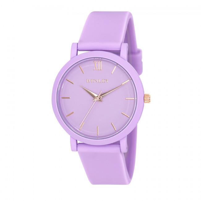 Henley Ladies Pastel Coloured Rubber Silicone Sports Watch H06178 Available Multiple Colour