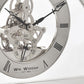 Wm.Widdop Arch Mantel Clock Skeleton Dial Roman W2029 Available Multiple Colour