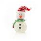 Objets d'Art Snowman with Green Scarf Figurine