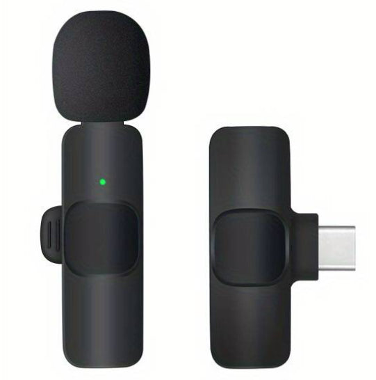 K9 Wireless Microphone Mini Plug and Play Noise Canceling 2.4GHz