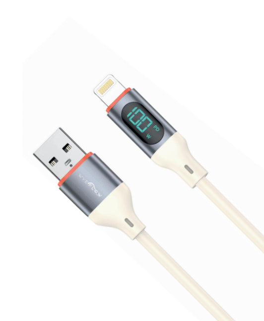 WYEFLOW TitaniumAlloy UAB-A to 8-Pin Digital Display Data Cable 1m