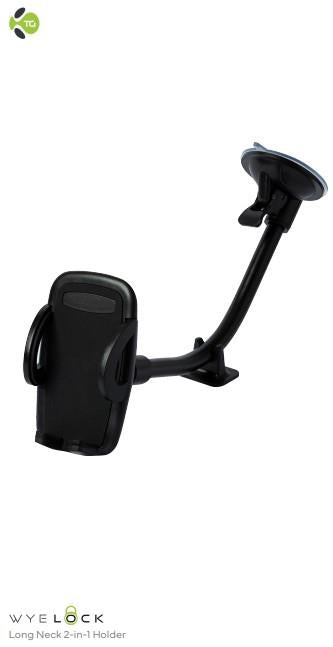 2-In-1 Windshield + Air Vent With Shock Observer Stand WYELOCK