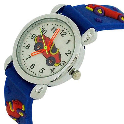Relda Children's Boys / Girls Analogue 3D Silicone Strap Watch REL4 Available Multiple Colour