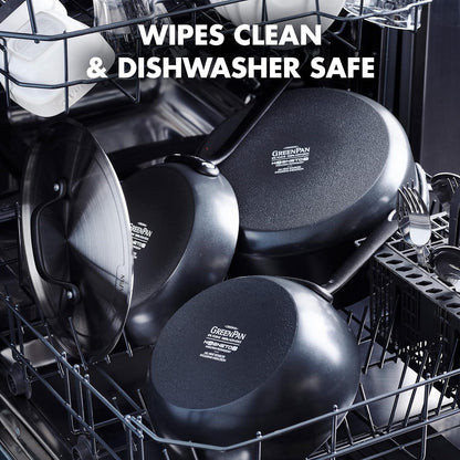 GreenPan Craft Healthy Ceramic Non-Stick 28 cm/3.6 Litre Wok Pan