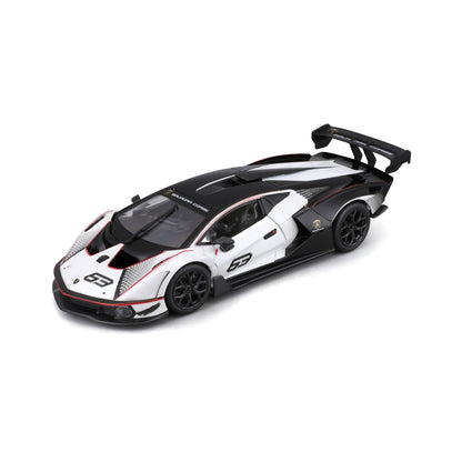 1:24 Lamborghini Essenza Scv12 Squadra Corse #63 White  - Diecast Model car Collectables