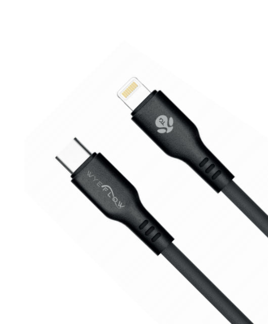 Fast Charging UltraSilk USB-C to 8-Pin 27W & Data Cable 2m