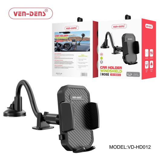 Ven-Dens Phone Holder Car Windshield Hose