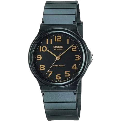 Casio Men’s Black Resin Strap Classic White Dial Quartz Watch