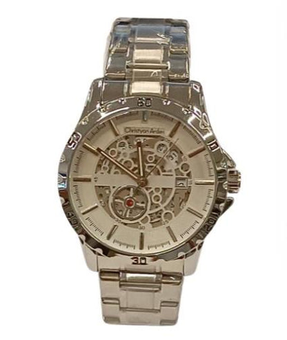 Christyan Arden Mens Fashion Dated Dial Analogue Metal Bracelet Strap Watch Available Multiple Colours