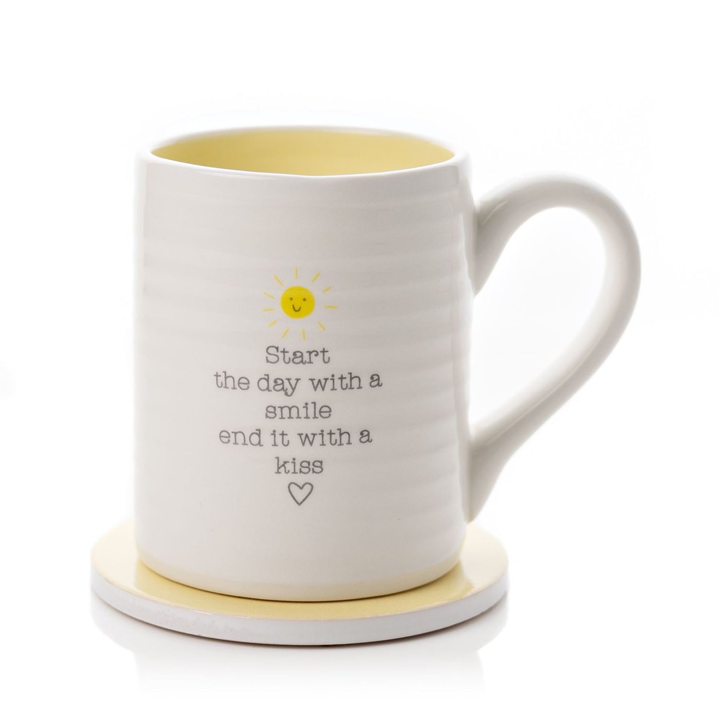 Love Life Mug & Coaster Set - Start The Day