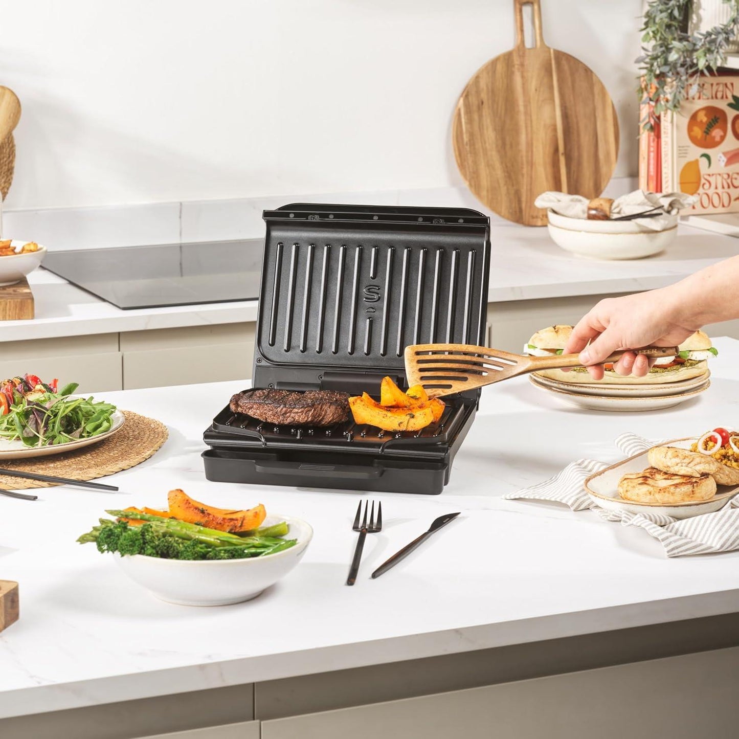 Salter Non Stick ActiGrill 850W