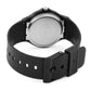 Casio Mens Basic White Dial Black Resin strap Watch MQ-24-7BLL