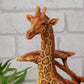 Naturecraft Wood Effect Resin Figurine - Giraffe Family