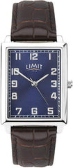 Limit Mens with Blue Dial and Brown Strap Watch 5977