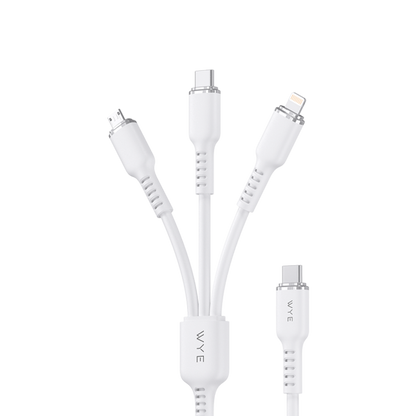 WyeFlow Multi-Device Type C 4-in-1 Cable 1.2m
