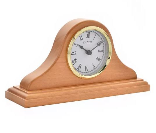 Widdop Napoleon Wooden Mantel Clock W2671