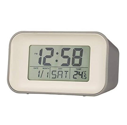 Acctim Alta Reflection Digital Alarm in Owl Grey 15867