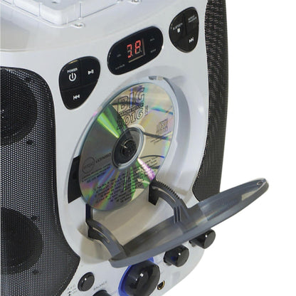 Mr Entertainer Bluetooth Karaoke Player With LED Projector