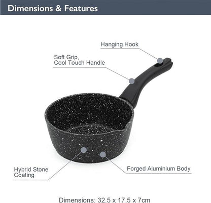 Blackmoor 16cm Non-Stick Milk Pan