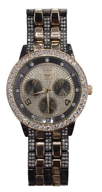 NY LONDON GENTS BLING WATCH PI-7554 Available Multiple Colour