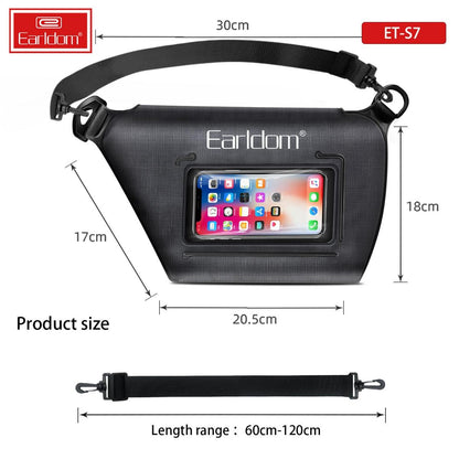 EARLDOM Waterproof Crossbody Bag / Bike Holder