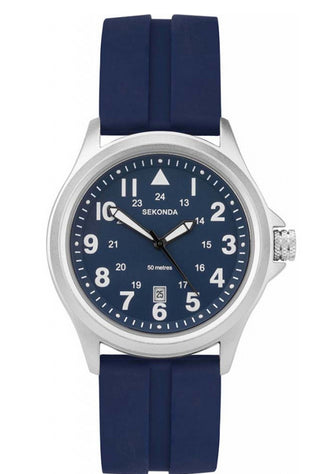 Sekonda Mens Altitude Rubber Strap Watch 30137