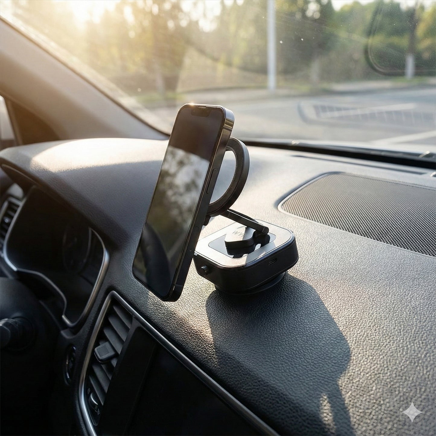 WYE LOCK Wireless & Adjustable Magnetic Phone Mount