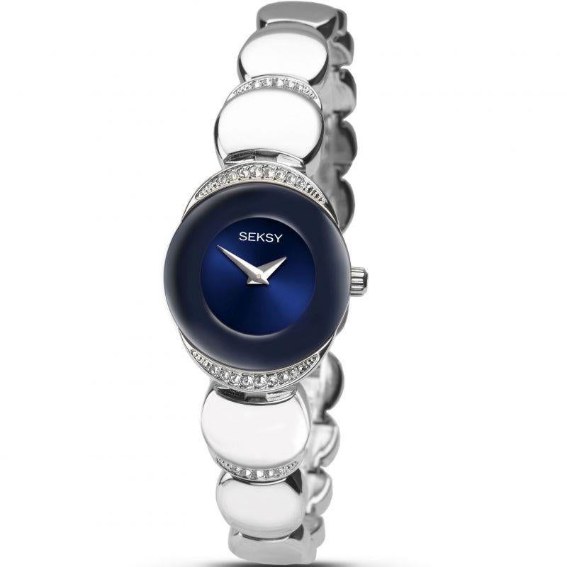 Seksy Ladies  Sapphire Bling Watch 2295