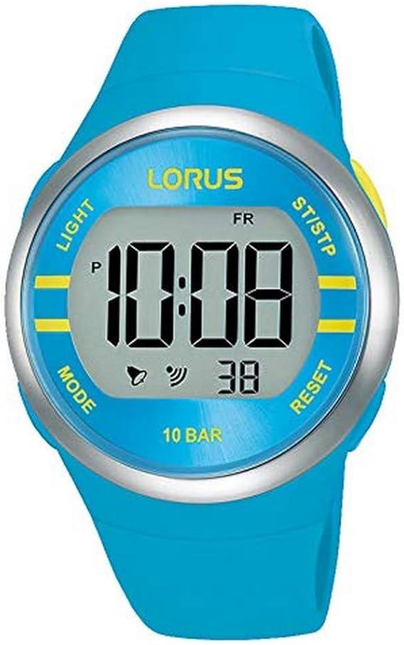 Lorus Childrens Digital Quartz Watch with Silicone Strap