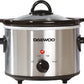 Daewoo 3.5L Slow Cooker Stainless Steel- SDA1364