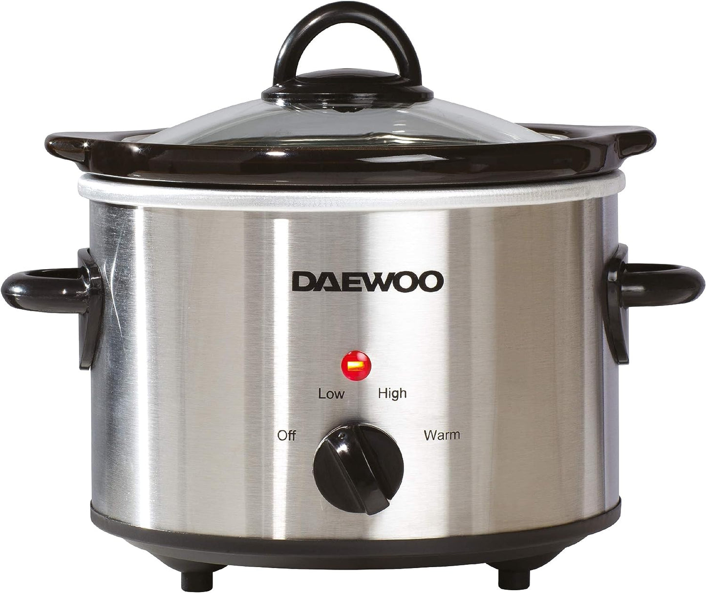 Daewoo 3.5L Slow Cooker Stainless Steel- SDA1364