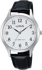 Lorus Mens analogue leather strap Watch NEEDS BATTERY