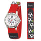 Ravel Children Velcro Nylon Watch Available Multiple Colour & Design R1507