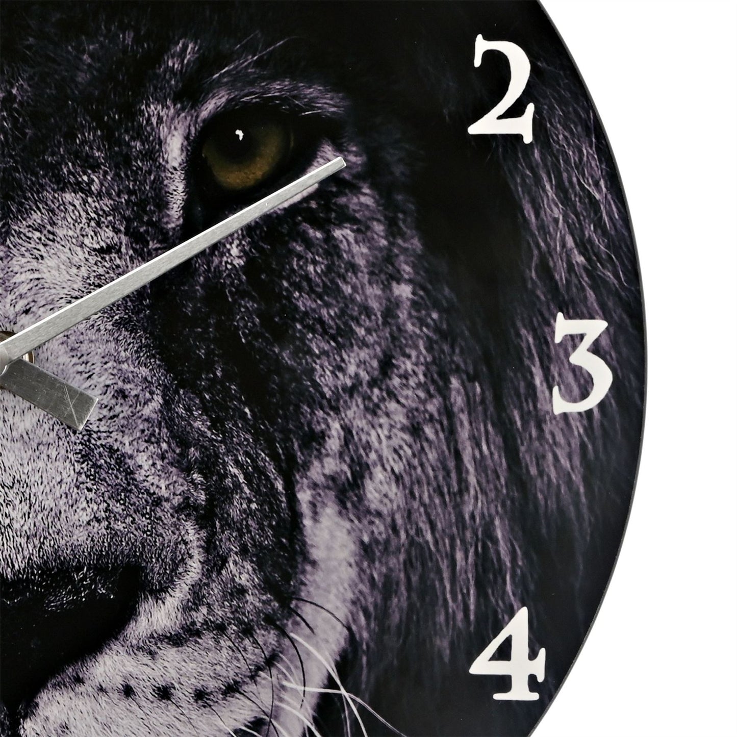 Naturecraft Wall Clock Lion Design