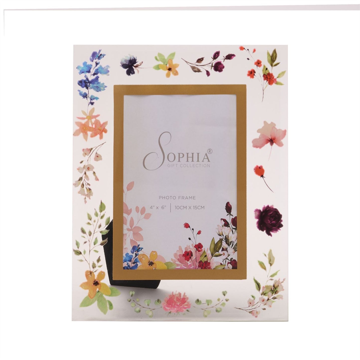 Sophia Floral Photo Frame 4" x 6"