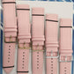 Leather Pink Watch Straps Pk10 Available sizes from 6mm To 24mm 1005.03