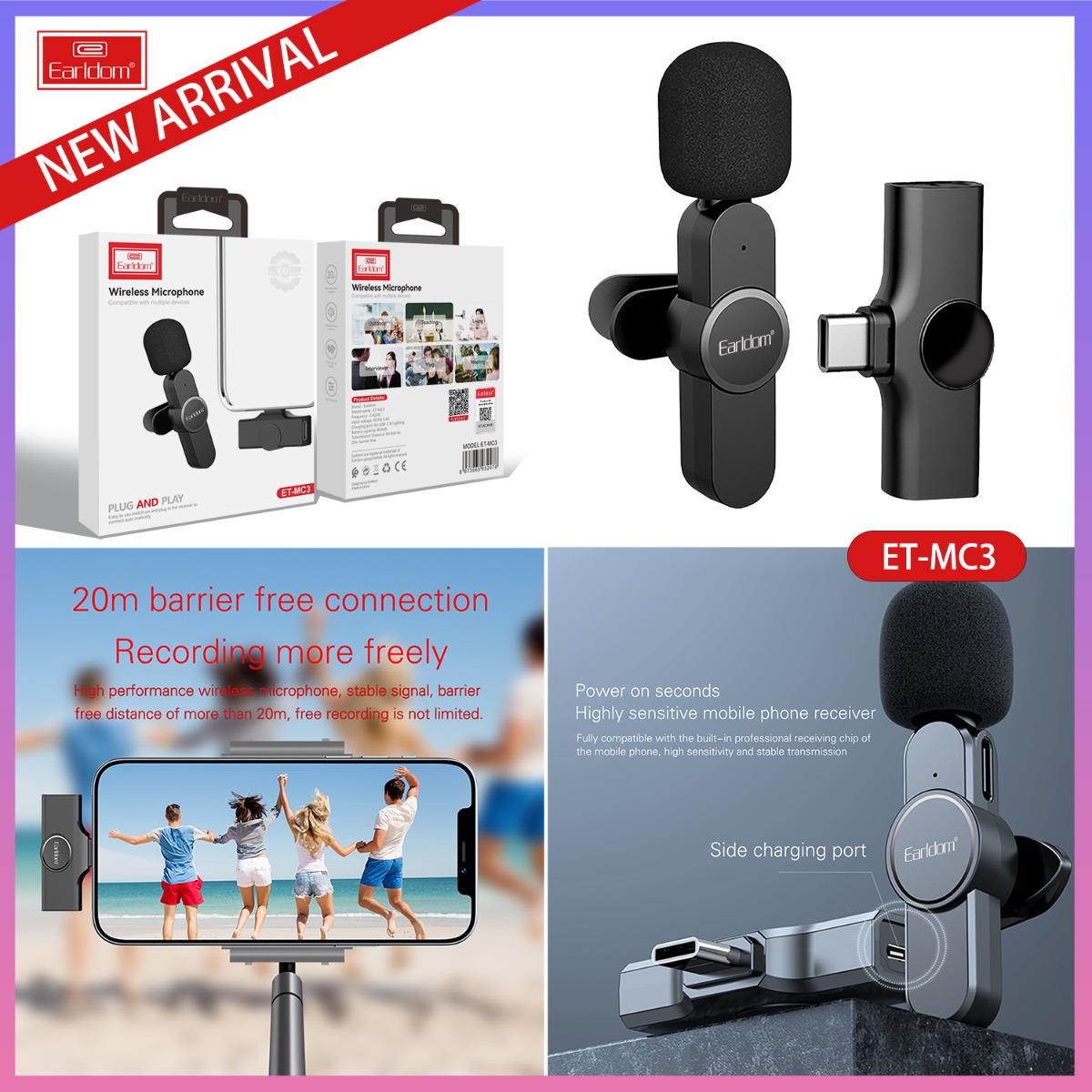 Wireless Microphone Plug and Play - Earldom